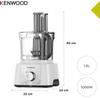 Food Processor Kenwood FDP65.450WH Multipro Express