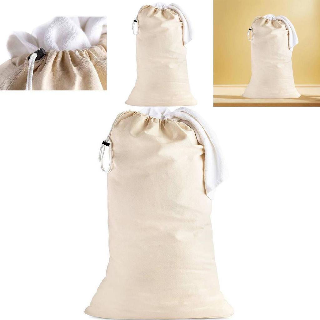 Schicker Wäschebeutel aus Canvas für die Schlafzimmer-Kleideraufbewahrung, modernes und langlebiges Design