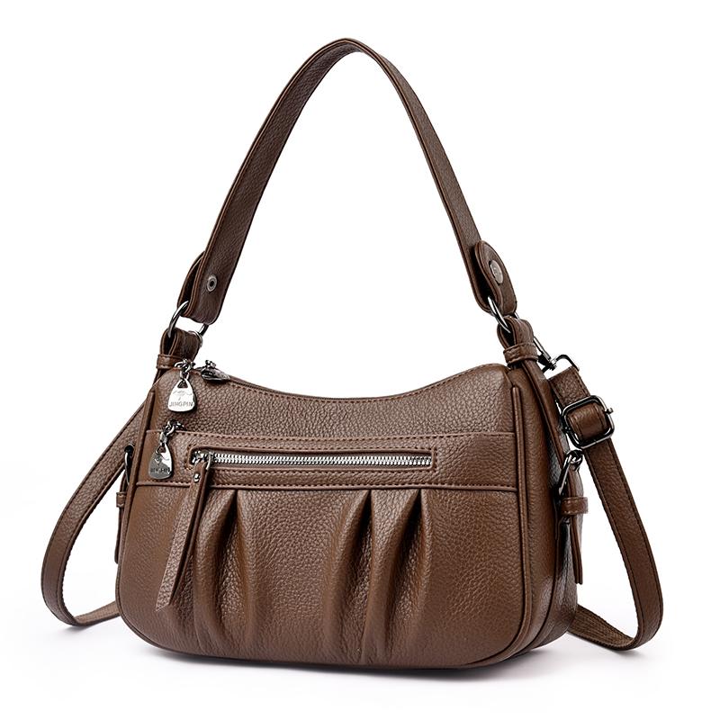 High Quality Soft PU Leather Women's Crossbody Bag, Fashionable Women's Shoulder Bag, Suitable for Daily Use, Shopping, Commuting