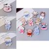 Delightful Cartoon Animal Brooches For Backpacks Jeans And T-shirt Decor