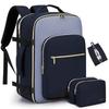 Spot Cross Border Color Contrast Multi Piece Backpack Large Capacity Storage Bag Business Travel Luggage Essential Travel Backpa