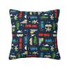 TAll Aboard With T-Thomas The Train Friends Pillow Cover Cushion Cover Soft Pillow Case Pillowcases For Living Room Chair