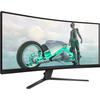 Monitor PC - PHILIPS - Evnia 34M2C3500L - 34" WQHD - Zakrzywiony panel - 180Hz - 0,5ms - HDR - HDMI/DP - Czarny