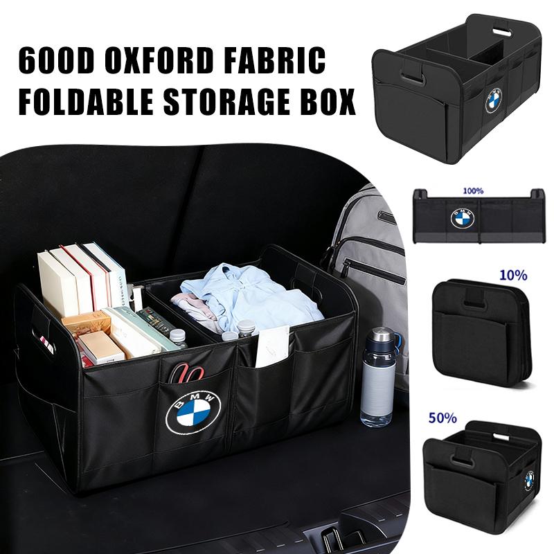 Universal Car Travel Foldable Storage Bag Organizer Box For BMW 1 3 5 7 Series M F01 F20 F10 F13 E52 E53 E60 E93
