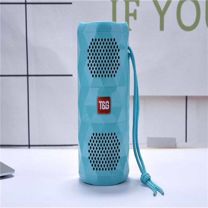 TG167 Waterproof Portable Bluetooth Speaker Outdoor Column Stereo HiFi Speakers Support TF Card