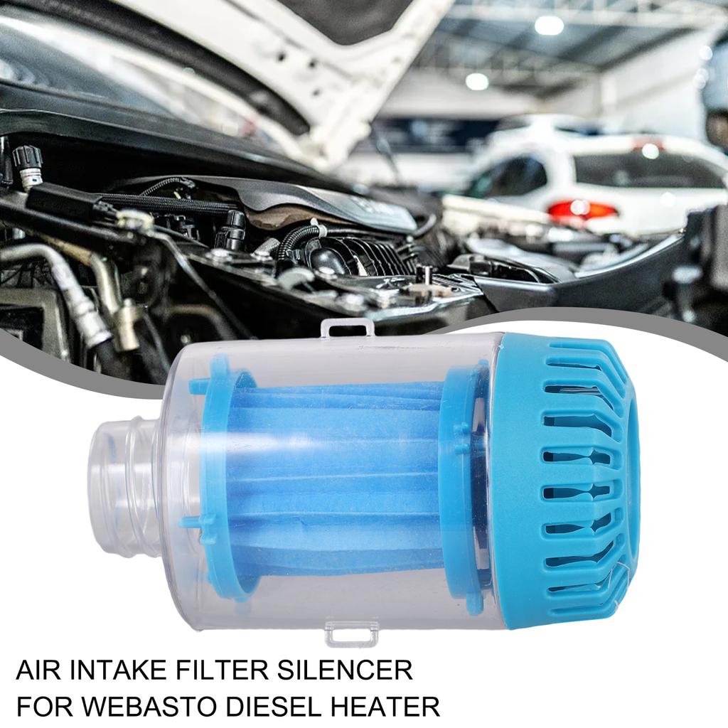 Blue Diesel Heater Filter 25mm Air Filter Detachable And Washable Filter Easy To Clean Effortless Installation
