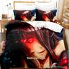 New Kantai Collection Bedding Set Cartoon Anime three-piece Set Adult Kid Bedroom Duvetcover Sets 3D Kawaii Girl Twin Set