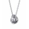 Lion Heart Necklace Limited Edition LH-1 Logo Double Ring Surgical Stainless Steel (Metal Allergy Compatible)