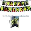 Hulk Party Deko Set: Becher, Flaggen, Luftballons, Tortenfiguren & Tischdecke
