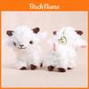 Portachiavi Peluche Alpaca Carino Con Pelo Corto Morbido Per Borse E Accessori Da Bambina