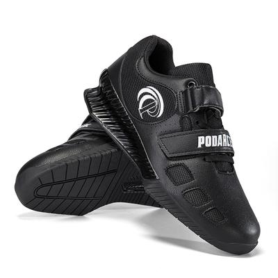 Men's Elastic Weightlifting Shoes Gym Squat Shoes Anti-slip Gym Strength Training Sneakers Breathable Fitness Sports Shoes