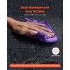 VEVOR 0.56 Inch Thick Gym Floor Mats, 25 Tiles Rubber Top with EVA Foam, 25" x 25" Gym Flooring Workout Mats with 100sq.ft Coverage