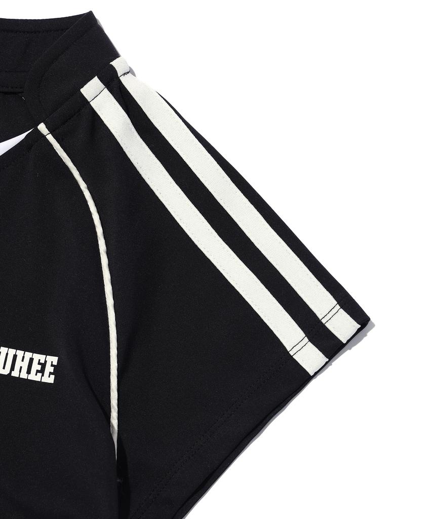YOUHEE Youhee Football Jersey T-Shirt Black