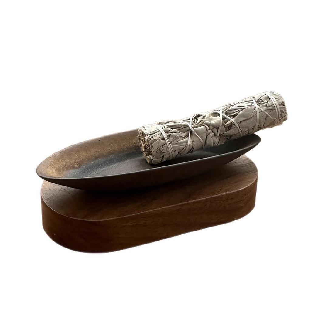 White Sage Cedar Palo Santo Incense Holder & Burner