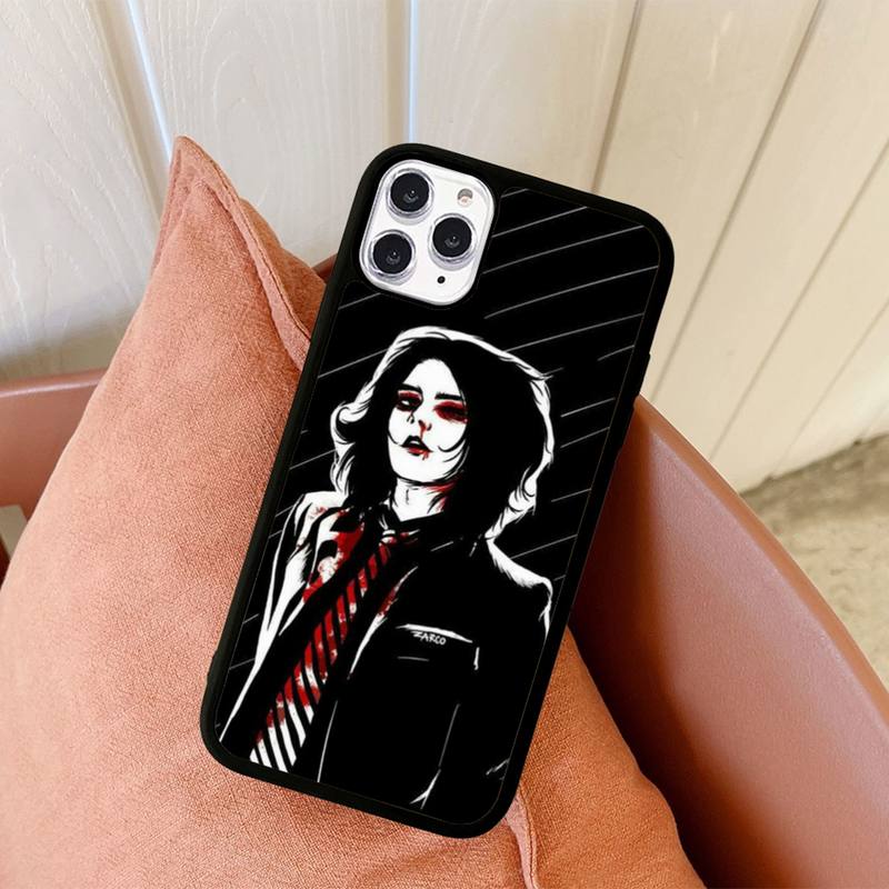 

Чехол для телефона My Chemical Romance, силиконовый чехол из ПК + ТПУ для iPhone 11 12 13 Pro Max 8 7 6 Plus X SE XR Hard Fundas 13 Pro Max
