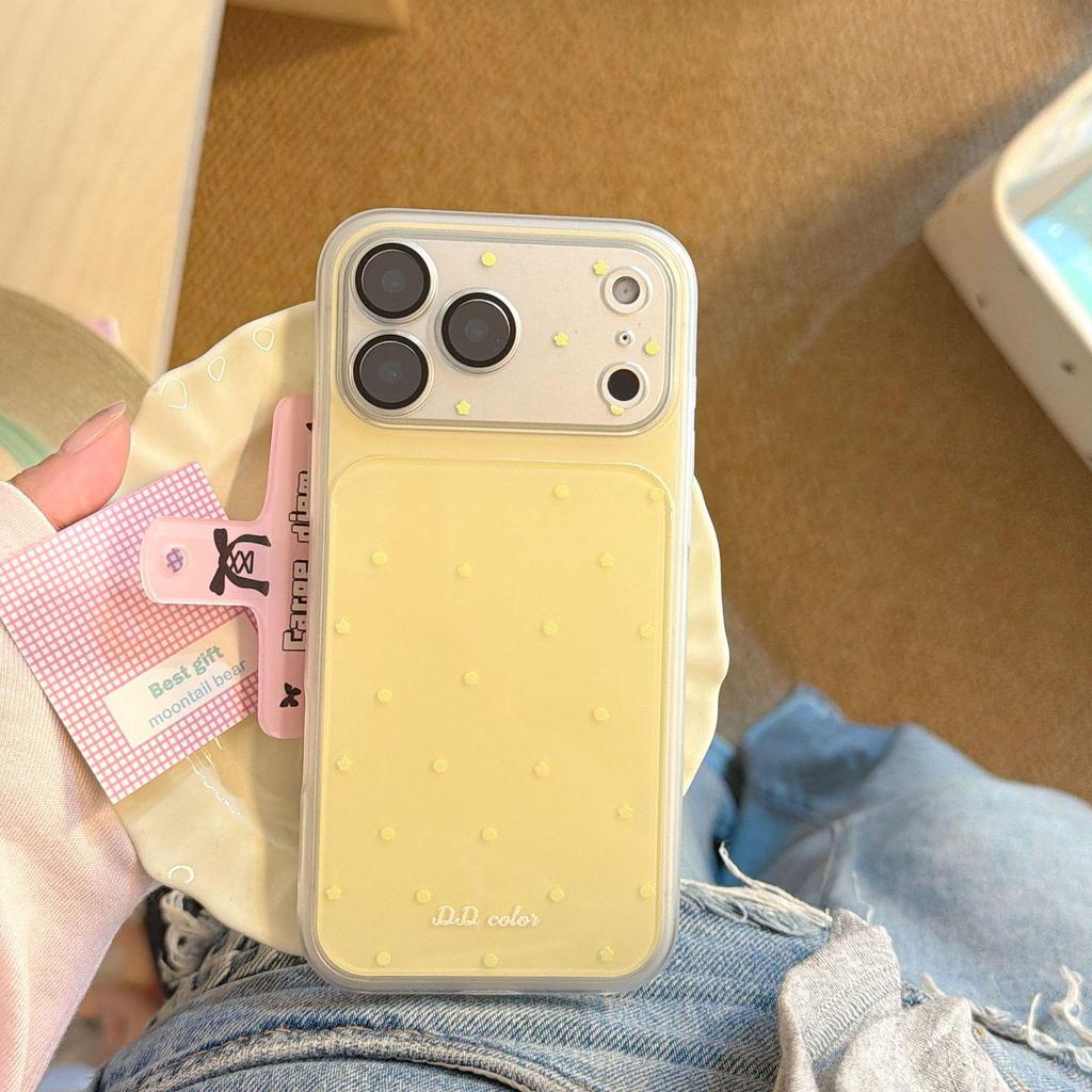 Colorful Polka Dot Phone Case for Apple 16Pro/17ProMax/15 with Anti-Drop Protection