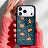 Autumn Leaves Fall Fox Phone Case for iPhone 17 16 15 14 13 Pro Max Back Cover for 12 11 Pro Coque