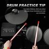 FAVOMOTO 24Pcs Drum Practice Tip Replacement Drum Dampener for Silent Practice - Silicone Drum Mute Pads and Accessories for Drums Compatible with