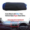Car Inner Dashboard Cover Dash Mat Carpet Cushion Sun Shade Dash Board Pad For Toyota Avensis 2005 2006 LHD RHD Car Styling