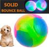 Pet Light-Up Flashing Ball Toy for Small Dogs: French Bulldog, Corgi, Shiba Inu