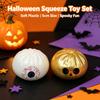 Heiß verkaufendes beliebtes Halloween-Thema Stressabbau Knödel & Dampfbrötchen Quetschspielzeug mit weichem TPR 10cm