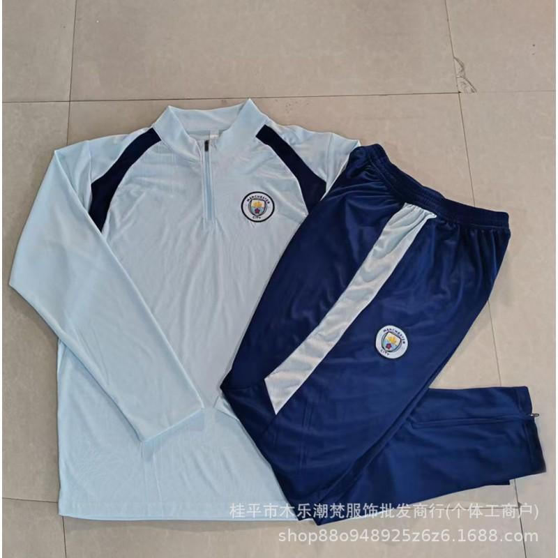 26/27 Season Spain Miami Marseille Training Top Long Sleeve Half Zip Tracksuit Kids Adult Football Jersey Fall Winter