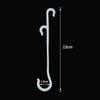 10/5pcs J Shaped Fruit Cherry Tomato Ear Hook Garden Vegetable Plant Grape Support Vines Fastener Clips Trellis Fixed Buckle Hook
