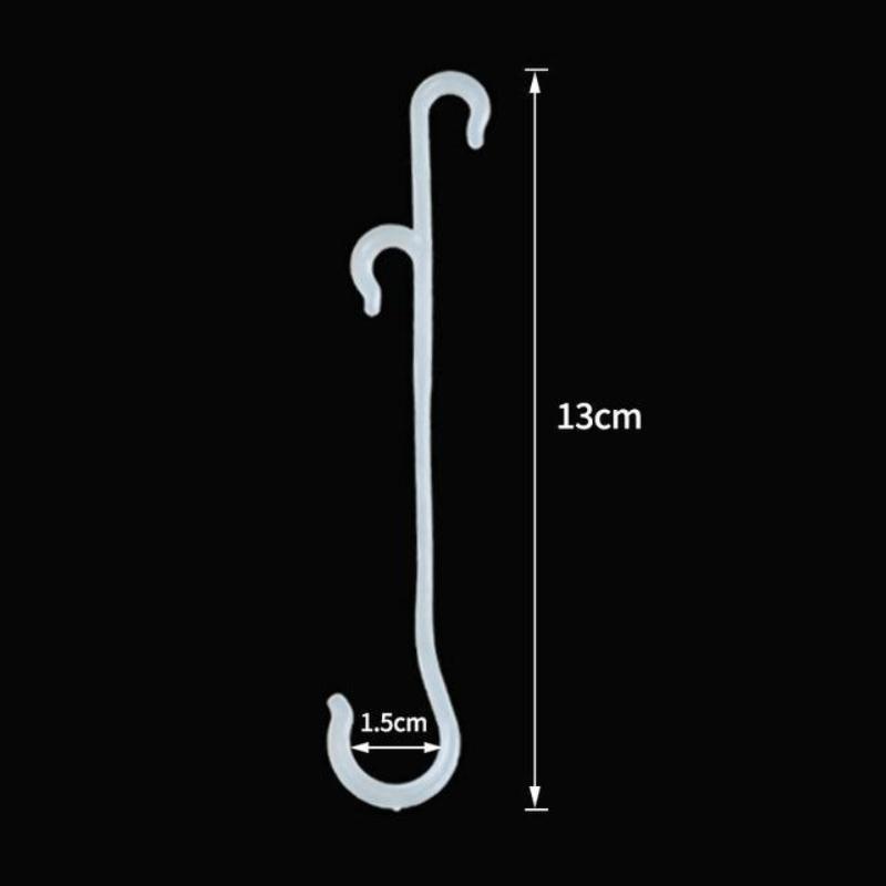 10/5pcs J Shaped Fruit Cherry Tomato Ear Hook Garden Vegetable Plant Grape Support Vines Fastener Clips Trellis Fixed Buckle Hook