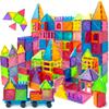 32/76/122 Stück Magnetische Bausteine Bau-Set DIY Montessori Sensorisches Lernspielzeug Für Kinder ab 3 Jahren Geburtstagsgeschenk