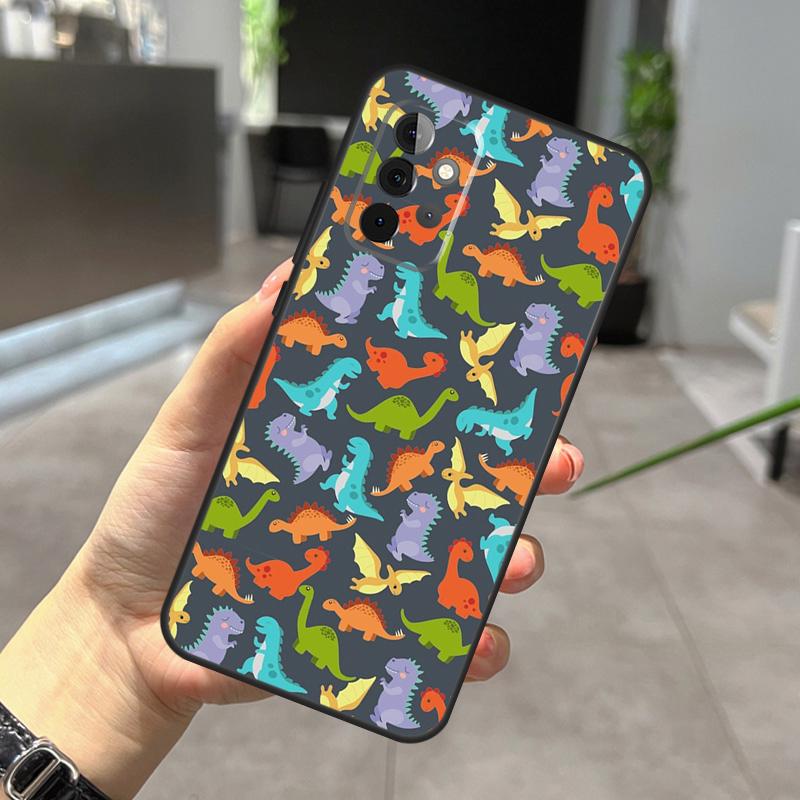 

Dino King Floral Dinosaur Case For Samsung Galaxy A52 A32 A12 A56 A36 A54 A34 A14 A05 A16 A26 A13 A33 A53 A15 A35 A55 Samsung A34 5G