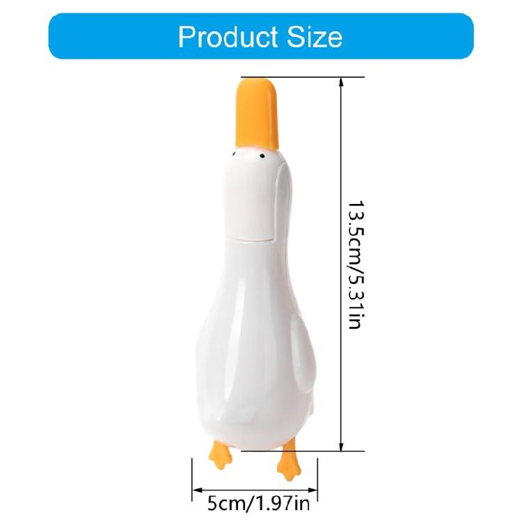 Sink Strainer and Hair Remover Tool Bathroom Drain Cleaning Tool Duck Hair Catcher Clip For Efficient Hair Removal