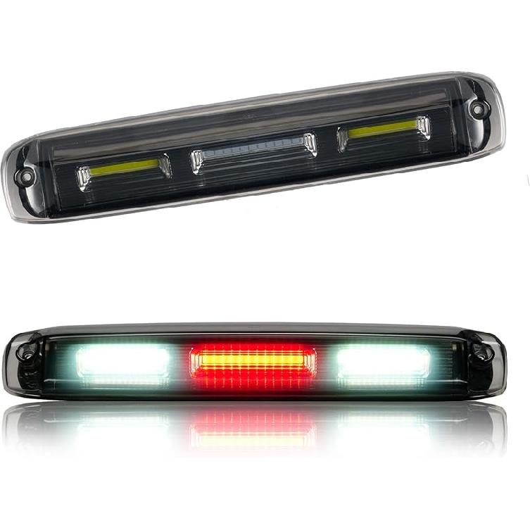 3Rd Third Brake Light LED For 1999-2016 Ford F250 F350 F450 F550 Super Duty, 1993-2011 Ford Ranger High Mount Rear Cab Brake Lights Assembly, 99-16