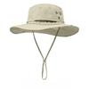 58-62cm 63-67cm Sommer Großer Kopf Outdoor Wanderhut Herren UV-Schutz Wasserdicht Großer Schirm Sonnenhut Schutz Eimerhut