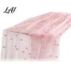 Versatile Table Runner for Holidays Faux Pearl Runner Sheer Tulle Washable Dining Room Elegant Overlay Weddings Holiday Parties Dreamy Decor