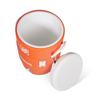 Igloo 5 Gallon Seat Top Water Jug (18.9L) Orange/White #42316