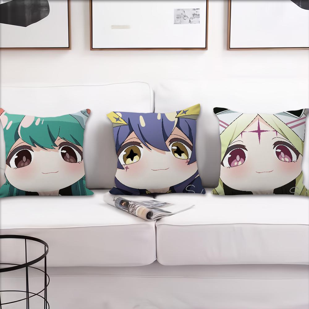 soft Comfortable Chibi Pillow Utena Case Girls for Sofa Living Room anime m-Magical Home over Hiiragi office g-Gushing Decor Pro