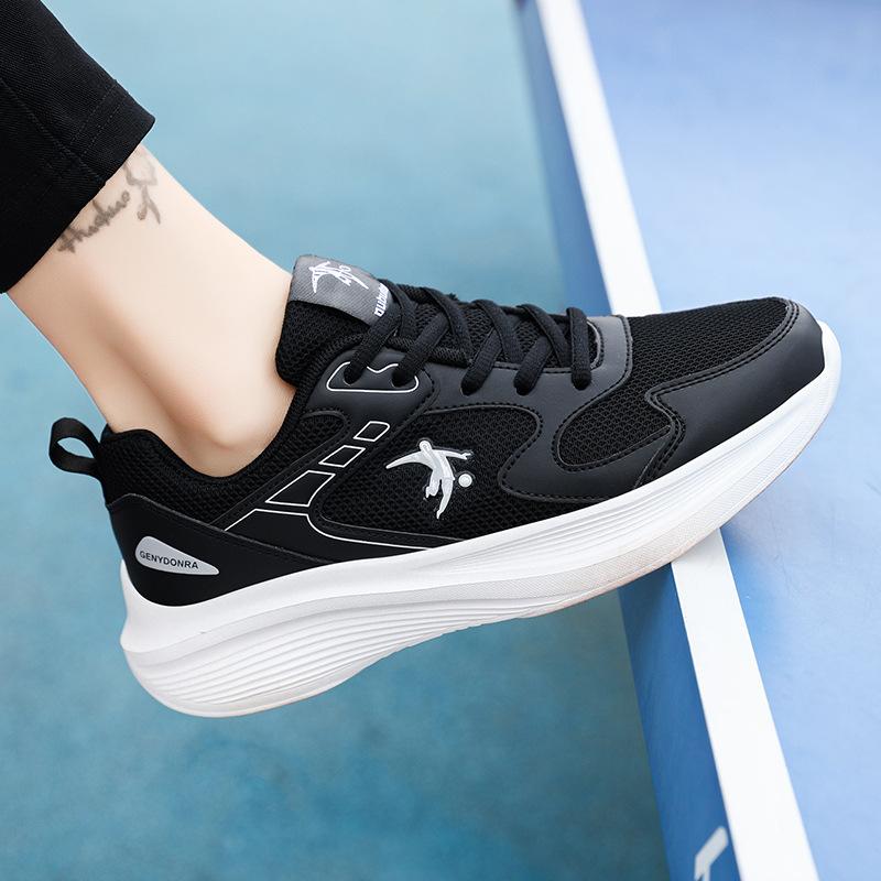 

Joni Danlai Модные кроссовки Женская обувь Осень и зима Водонепроницаемая кожа Мягкая подошва Студенческие кроссовки для бега Легкая повседневная обувь Тренд 41