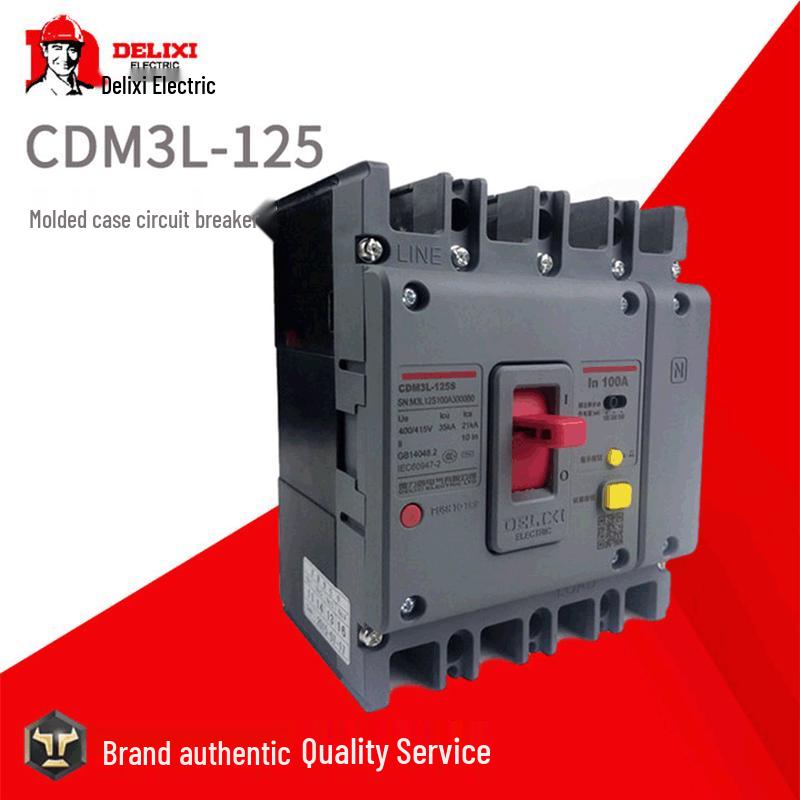 DELIXI CDM3L-125C/4300 Residual Current Circuit Breaker