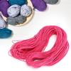 1,5 mm 100 m Elastische Stretch Runde Perlenschnur Faden Seil für DIY Schmuckherstellung Tiefrosa
