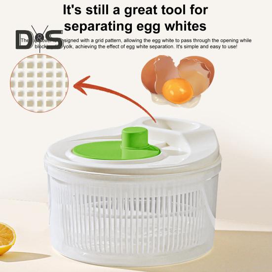 Uscător de Salată Uscător de Legume Capacitate Mare Deshidrator de Legume Manual Uscător de Salată pentru Legume Coș de Drenaj pentru Spălarea Verdețurilor Fructelor de Pădure