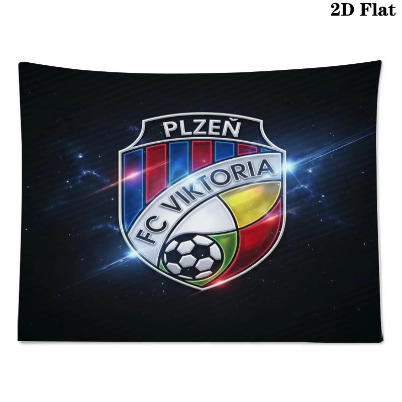 FC Viktoria Plzen Printed Tapestry – Wall Hanging for Bedrooms, Dorms, and Home Decor