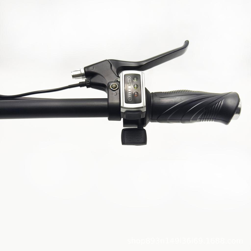 Five-star 106DX Electric Bike Throttle: Thumb Twist Grip Speed Controller with Dial