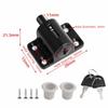 Aluminum Alloy Window Security Lock Fixed Buckle Child Safety Protection Lock  Sliding Door