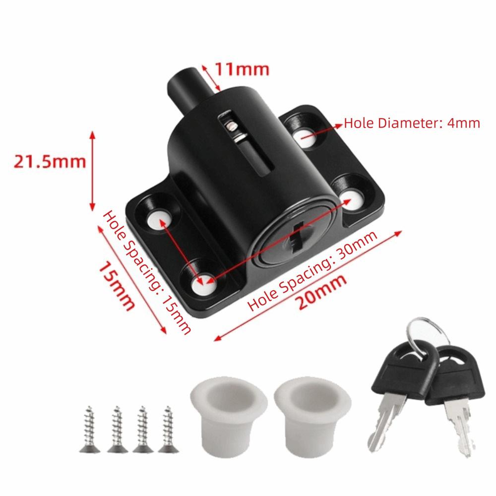 Aluminum Alloy Window Security Lock Fixed Buckle Child Safety Protection Lock  Sliding Door
