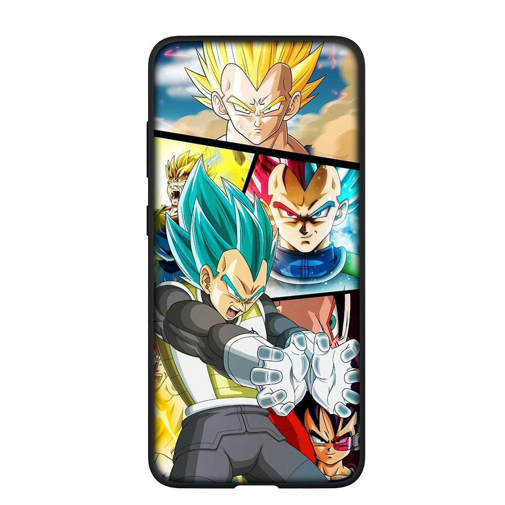 Phone Case for iPhone 17 15 16 Plus Redmi Note 14 12 11 13 Pro Max Huawei P30 P20 Lite OPPO A60 A40 A80 A54 Son Gokus Cartoon Dragon Vegeta Ball Cover