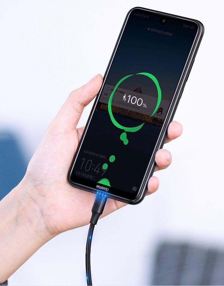 Ugreen Premium 1.5m Micro USB to USB-A Fast Charging Cable - Black