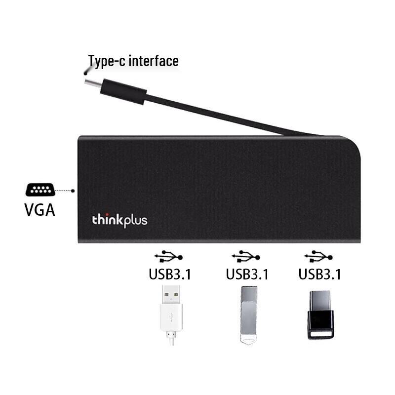 

Lenovo ThinkPad Type-C USB Hub with VGA Adapter