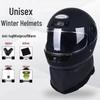 All-Season Anti-Fog Full-Face Helmet: Warm, Safe Riding for Men & Women