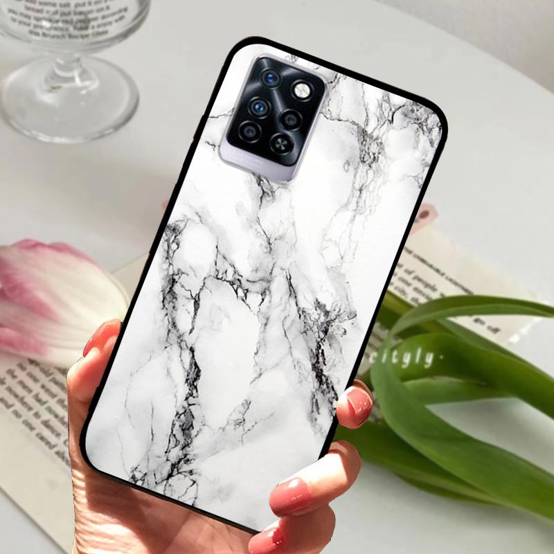 For Infinix Note 10 Plus Case Black Soft silicone TPU Back Cover For Infinix Note10 Pro NFC Phone Case Note 10 Pro Plus Bumper