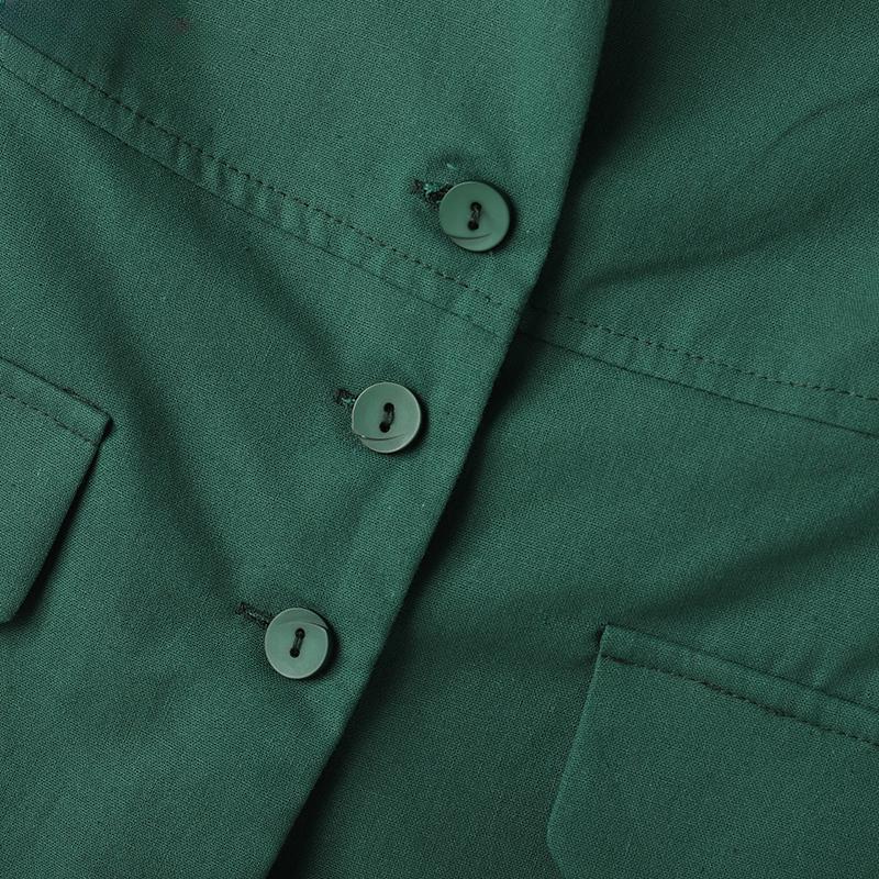 Vestă cardigan cu nasturi fără mâneci, de culoare solidă, de modă pentru femei